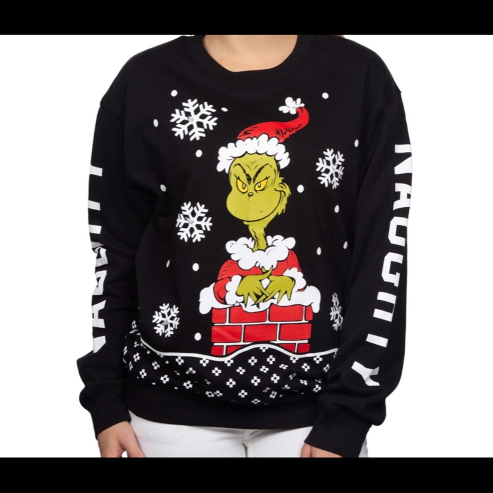 COPY - Sweatshirt/light up/Xmas/Grinch
